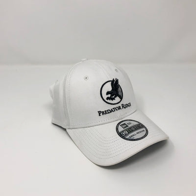 New Era 39Thirty Fitted Cap - Black on White